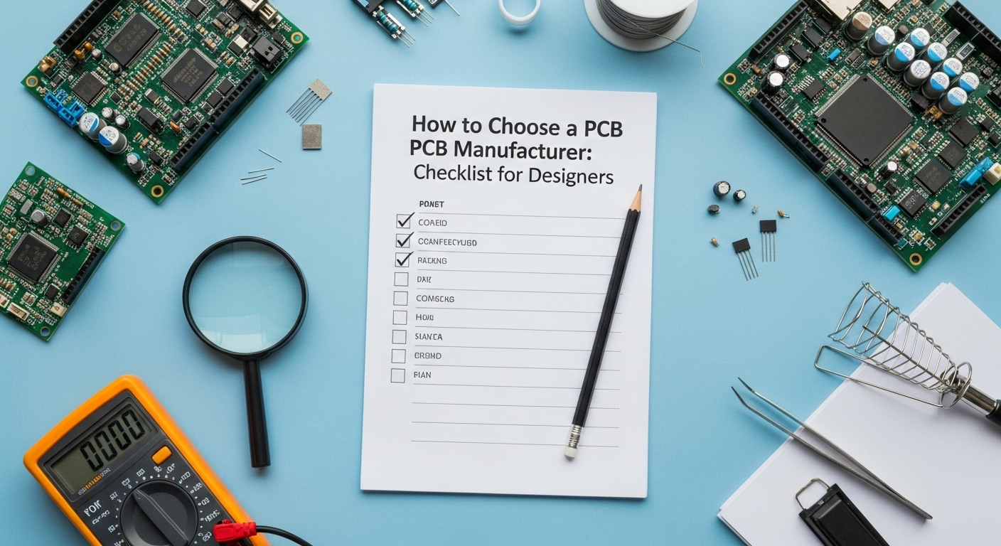 Choose the Right PCB Manufacturer A Designer's Checklist(01)