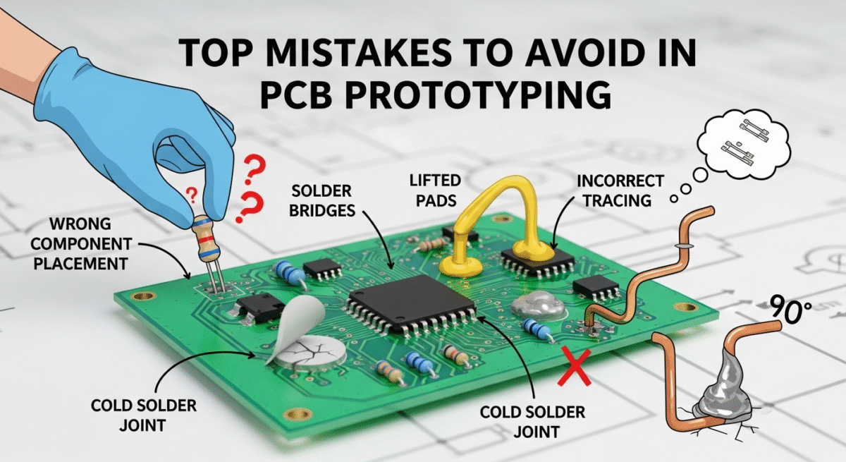 Top Mistakes to Avoid in PCB Prototyping