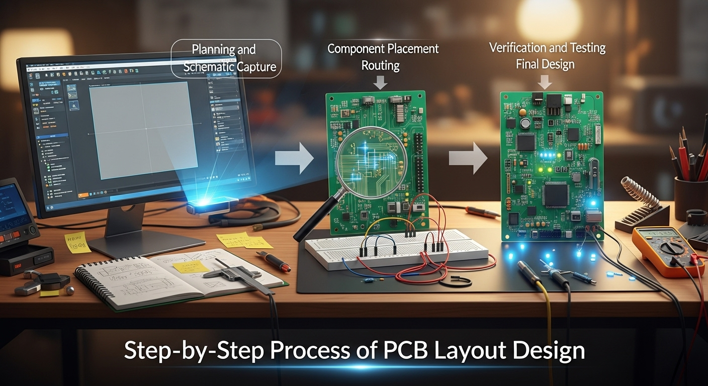 Step-by-Step Process of PCB Layout Design