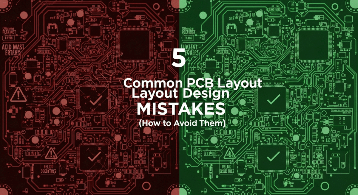 5 Common PCB Layout Design Mistakes (And How to Avoid Them)