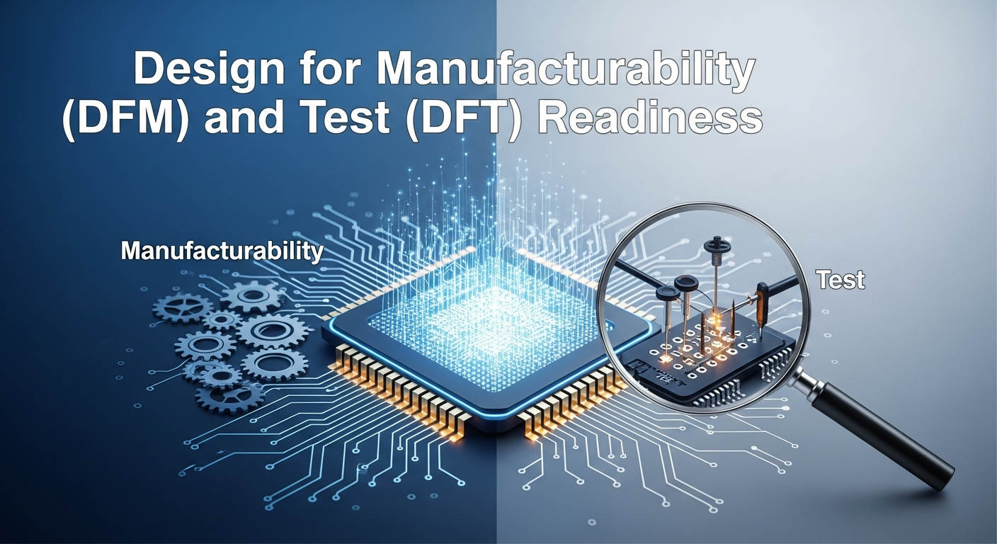 Design for Manufacturability (DFM) and Test (DFT) Readiness