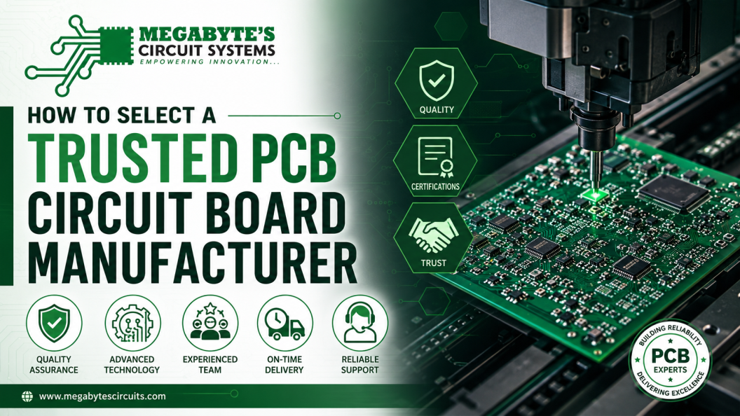 How to Select a Trusted PCB Circuit Board Manufacturer