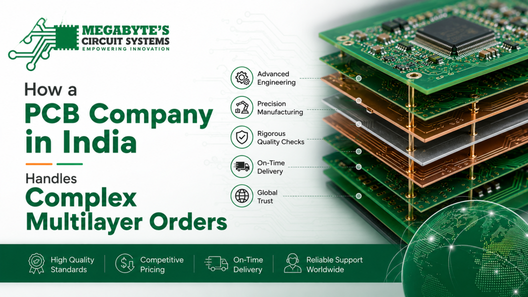 How a PCB Company in India Handles Complex Multilayer Orders