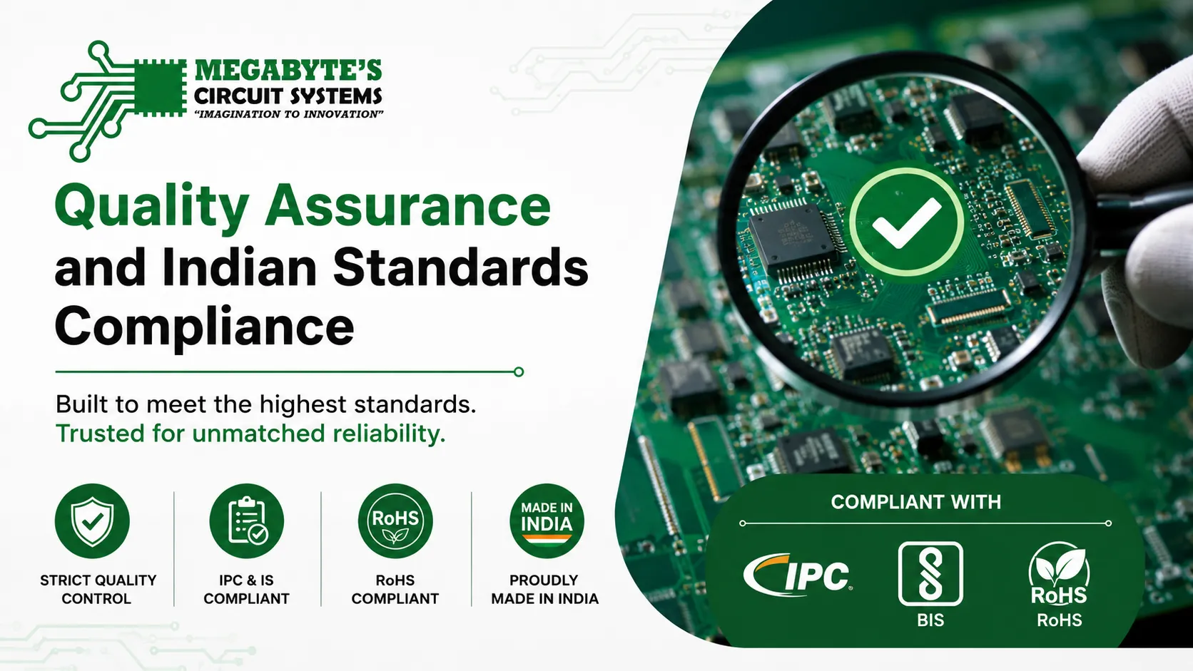 Quality Assurance and Indian Standards Compliance