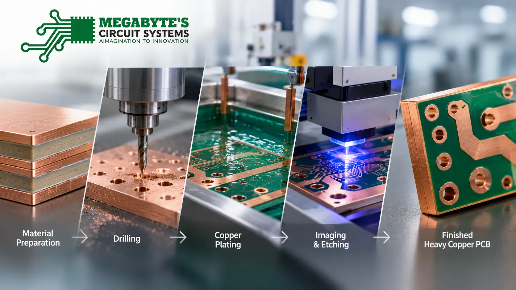 How Heavy Copper PCBs Are Manufactured: Step-by-Step Process